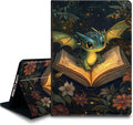 Bxgolkgd Tablet Case for 6 Kindle 11th Generation (2024/2022 Release)Shockproof Stand Cover with Heat DissipationAuto Wake/Sleep FunctionCute Dragon Reading Book