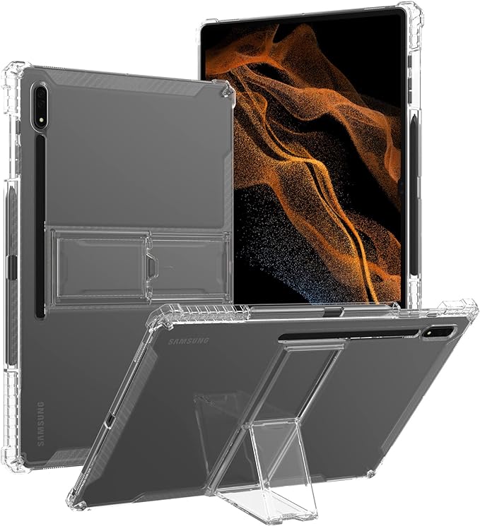 #Clear w/ Stand