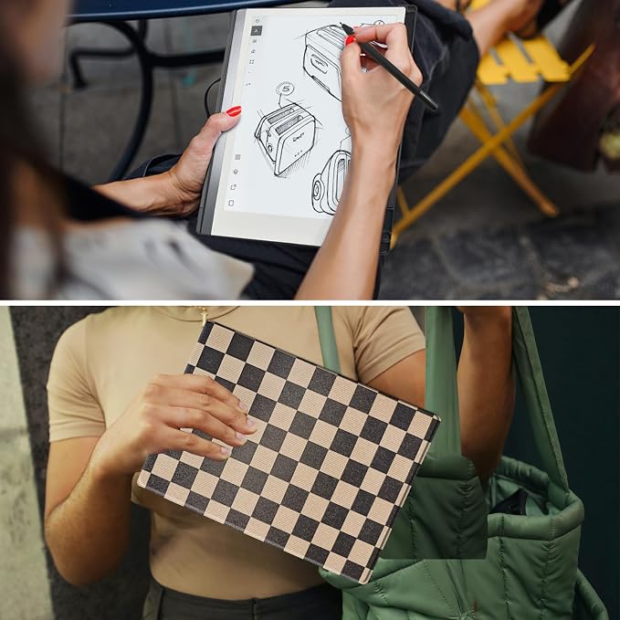 Black checkered pattern