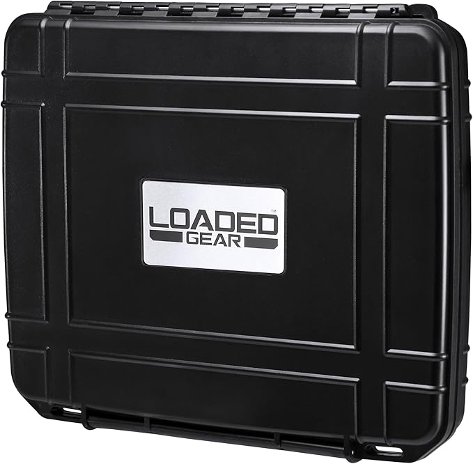 Loaded Gear Tablet Hard Case Small Black by BARSKA (BH11954)