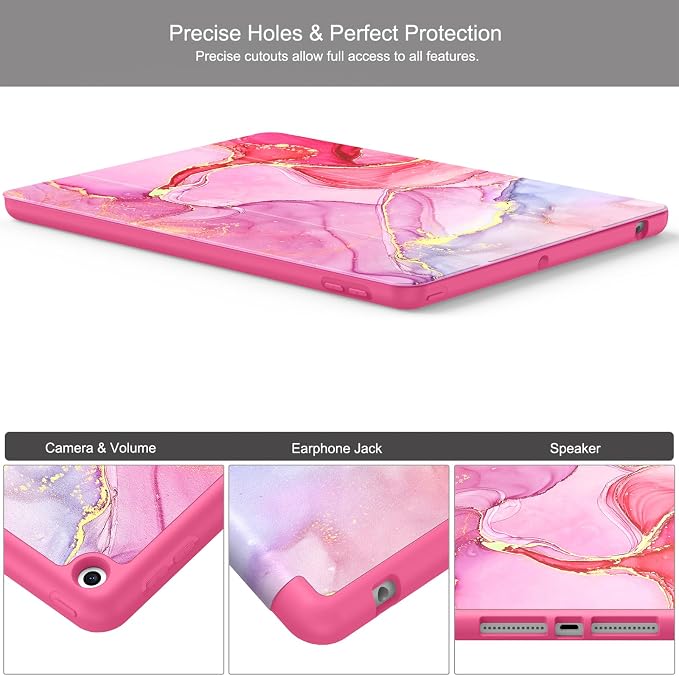 P-Hot Pink Marble