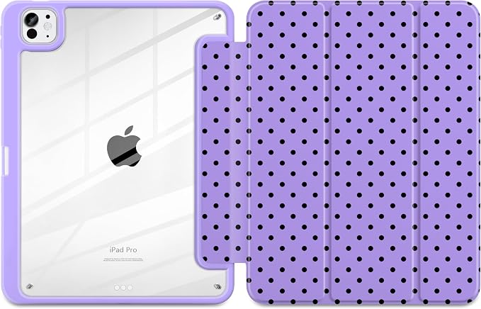Purple polka dot