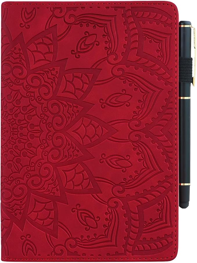 03# Red Paisley Flower