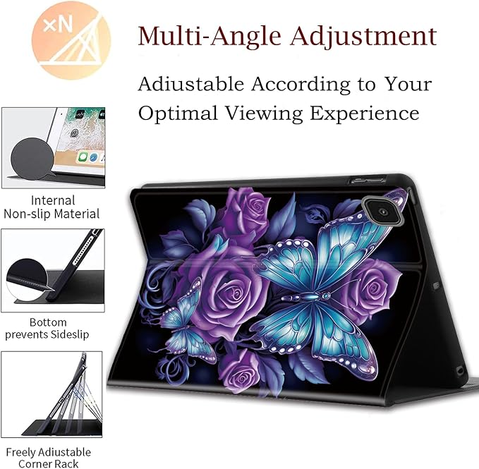 Butterfly Purple Rose