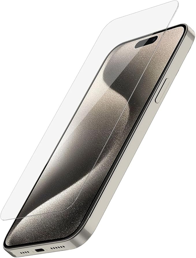 ITSKINS HYBRID // GLASS Cell Phone Screen Protector with Eco-Friendly Alignment Tool Tempered Glass Screen Protector Easy Installation Scratch Resistant and Bubble Free - iPhone 16 Pro