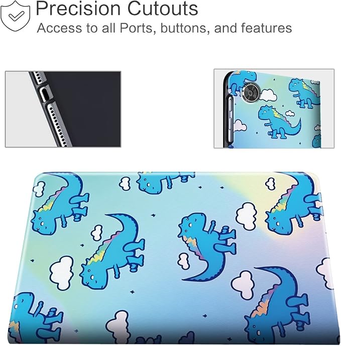 Cute Blue Dinosaur
