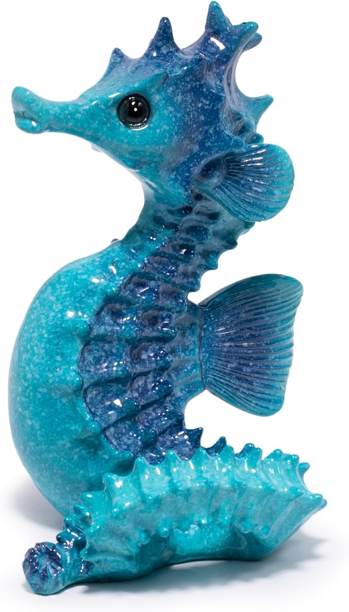 Blue-seahorse
