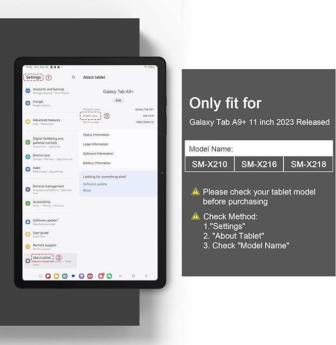 DONGKE Case for Samsung Galaxy Tab A11 Plus A11+ 11 inch (2025/2026) &amp Tab A9 Plus A9+ 11 inch (2024/2023) Slim Smart Stand Cover with Translucent Hard Back Auto Wake/Sleep - Strawberries