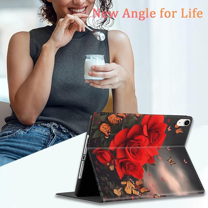 Butterfly Red Rose