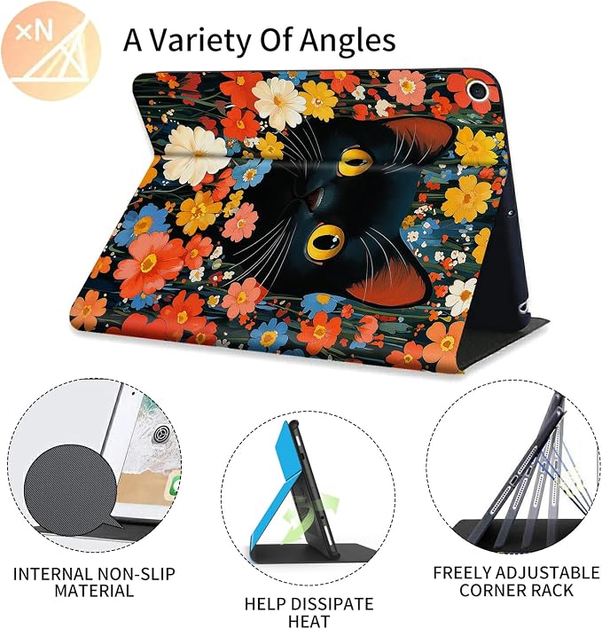 Black Cat Florals