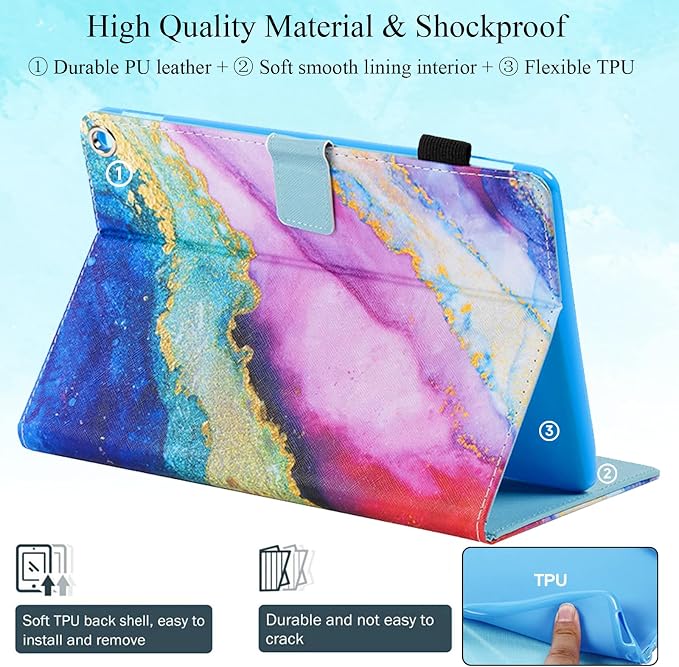 02# Rainbow Marble