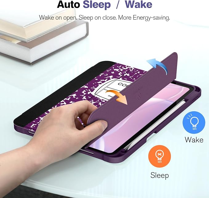 composition book purple