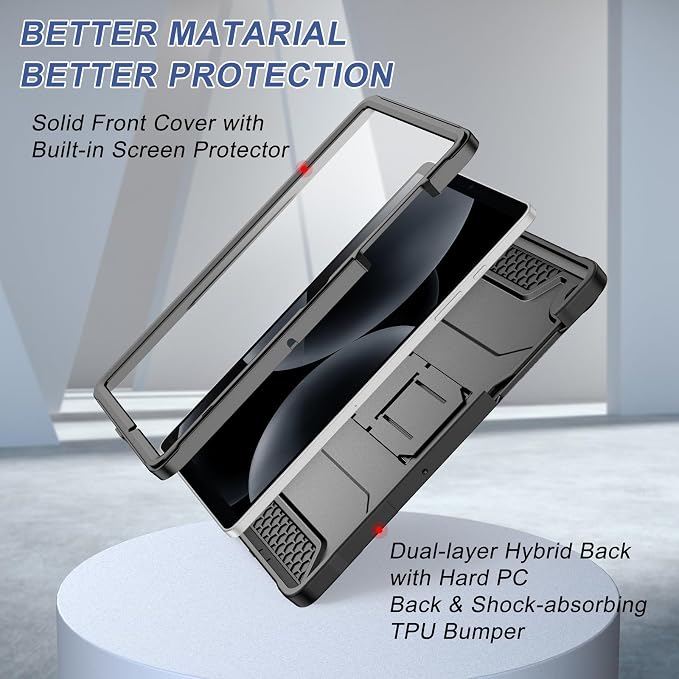 Black (With Built-In Screen Protector)