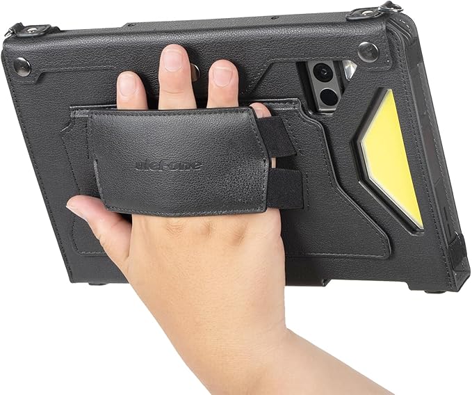 Ulefone Armor Pad 4 Ultra Tablet Carry Case Armor Holster Pro 4-in-1 Multi-Purpose Portable Carrying Holster Case with Kickstand Hand Strap Shoulder Strap for Armor Pad 4 Ultra Rugged Tablet