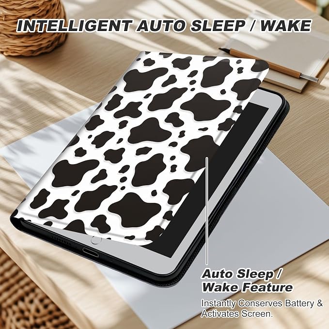 Black White Cow Print