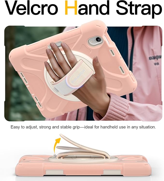Pink(Velcro Hand Strap)