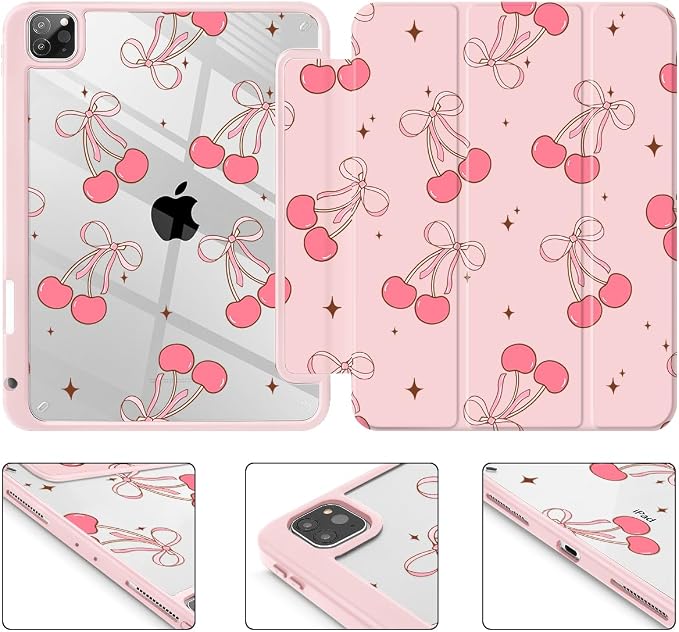 Pink Cherry Bow