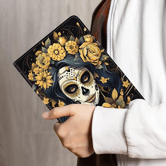 Sugar Skull Girl Flower