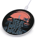 Windsurfing Your Wave is Waling Phone Charger Magnetic Charging Pad Anti-Slip with USB Cable