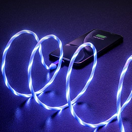 6IN1 Multi Ports LED Blue