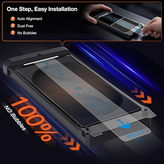 2 Pack 28° Privacy Screen Protector for Samsung Galaxy S26 Ultra [6.9 Inch] Anti Spy Private 9H+ Tempered Glass Shatterproof Anti-Scratch Protective Film with Auto-Alignment Installation Frame