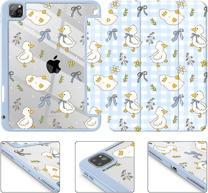 Duck & Bow Blue