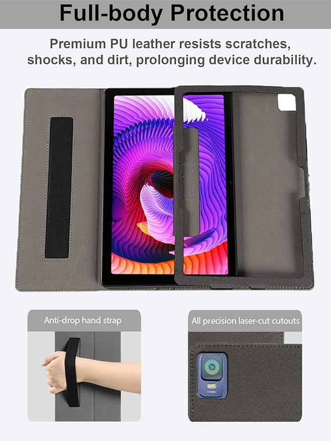 Tablet Case Compatible with XPPEN Magic Drawing Pad 12.2 inch Eco-Friendly Protective Case with Foldable Stand &amp Stylus Holder Durable for Office/Outdoor Artwork (Slim Fit &amp Easy to Carry)