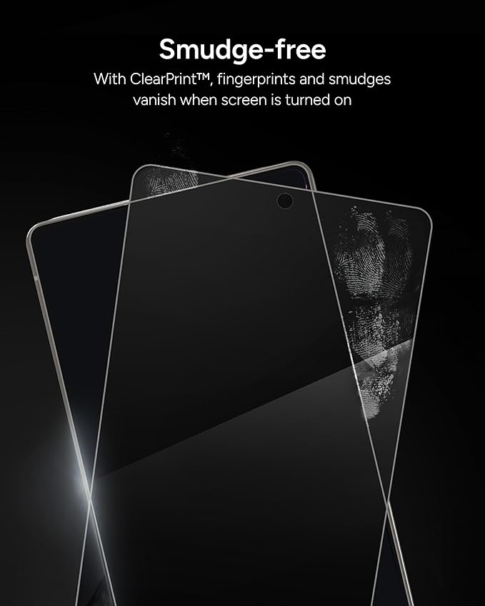 ZAGG Glass Elite Samsung Galaxy S25 Ultra Screen Protector – Ultra-Strong Tempered Glass Scratch-Resistant EZ Apply Installation InvisibleShield Made with Recycled Materials