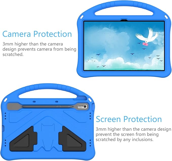 Tablet Cases Case Compatible with Lenovo Tab P11 Pro 11.2 2nd Gen 2022 (TB-138FC/TB-132FU) Compatible with Lenovo Pad Pro 2022 Case Tablet Case Compatible with Kids Case Shockproof CasePen Slot+Sho