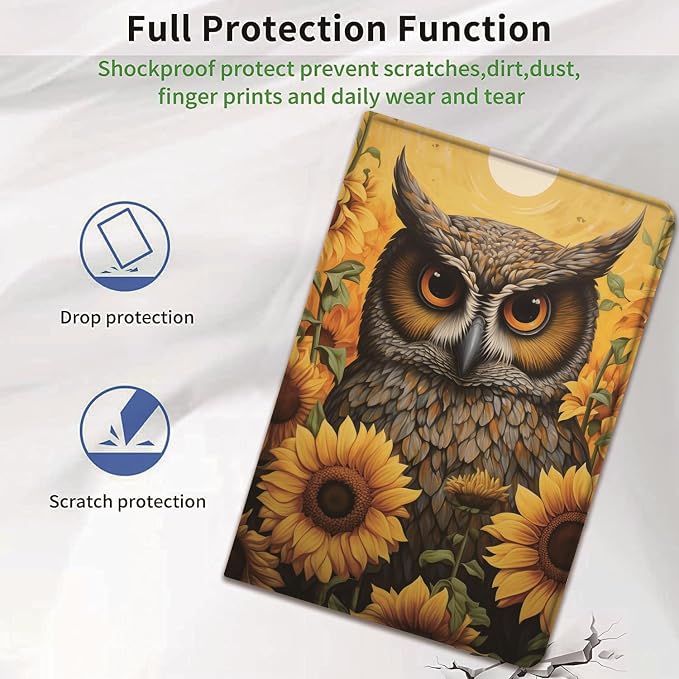 Owl and Sunflower