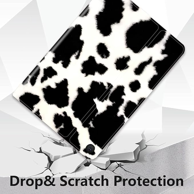 Black and White Cow Print