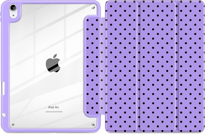 Purple polka dot