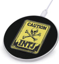 Caution INTJ Warning Sign Phone Charger Magnetic Charging Pad Anti-Slip with USB Cable