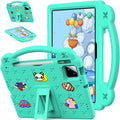 Compatible with Xiaomi Pad 7/Xiaomi Pad 7 Pro 11.2 inch 2024/Xiaomi Pad 8 2025 11.2 inch Tablet Case Kids Friendly Universal Protective Case with Shoulder Strap &amp Stand Handle Mint Green