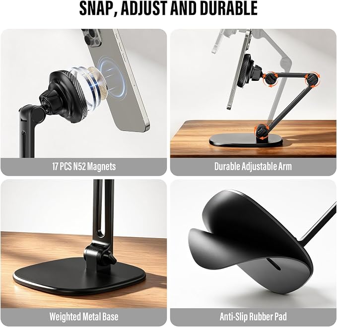 Black - Wireless Charging Stand
