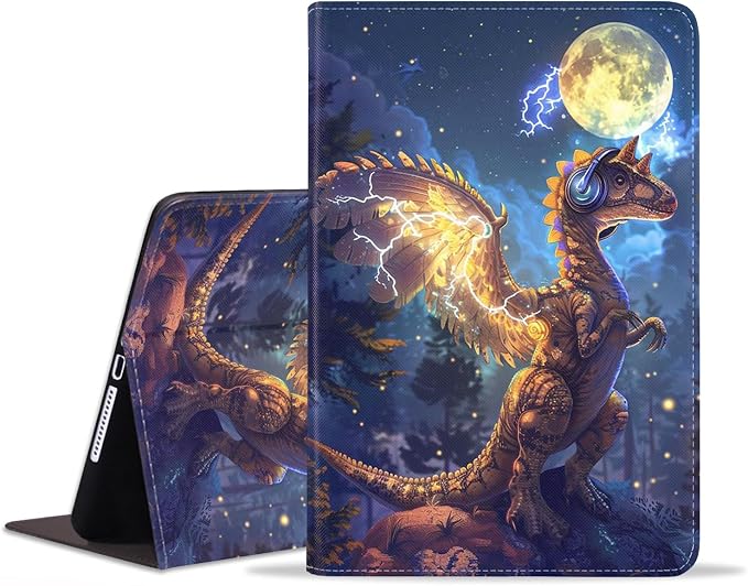 Headphones Music Dinosaur