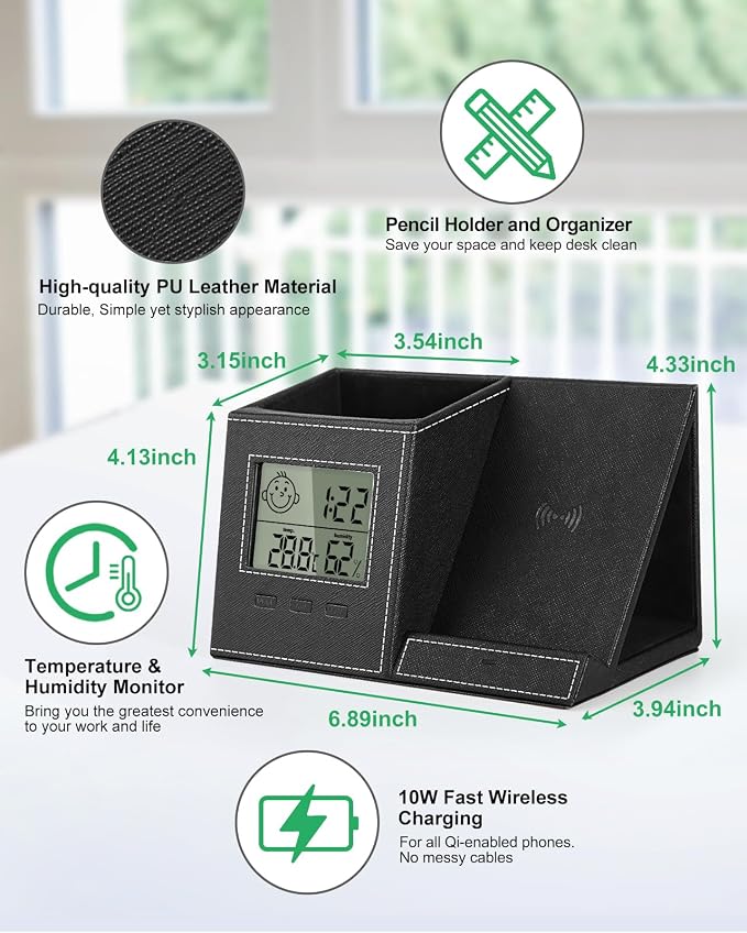 Black-Digital Clock