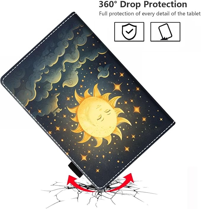 Celestial Theme Sun and Smiley Face