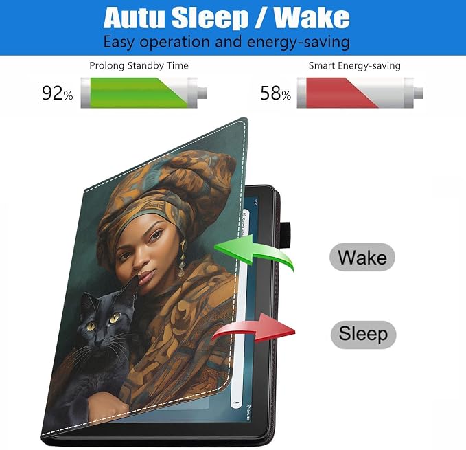 African Women Black Cat