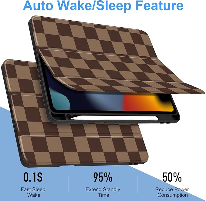 Brown Checkerboard