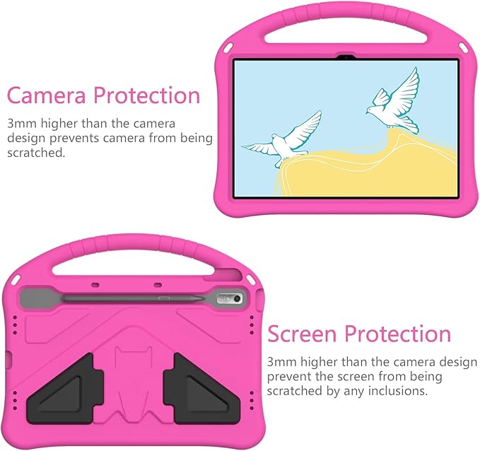 Tablet Cases Case Compatible with Lenovo Tab P11 Pro 11.2 2nd Gen 2022 (TB-138FC/TB-132FU) Compatible with Lenovo Pad Pro 2022 Case Tablet Case Compatible with Kids Case Shockproof CasePen Slot+Sho