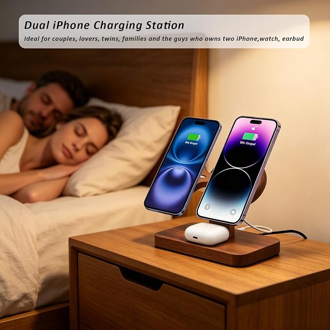 With Apple watch charger