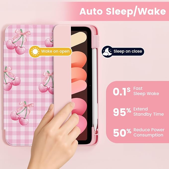 Case Compatible with iPad (A16) 11th Generation 11 Inch 2025/10th Generation 10.9 Inch 2022 Shockproof Hybrid Slim Stand Cover with Clear Back Shell &amp Pencil Holder Auto Wake/Sleep Z004