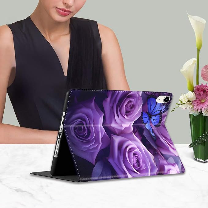 Purple Roses and Butterflies