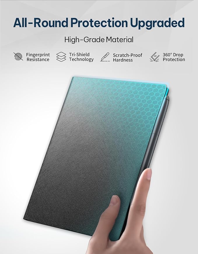 iflytek Blue Protective Folio Case 8.2 AINOTE Air 2 Note-Taking E-Ink Tablet