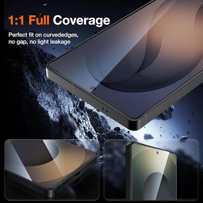 2 Pack 28° Privacy Screen Protector for Samsung Galaxy S26 Ultra [6.9 Inch] Anti Spy Private 9H+ Tempered Glass Shatterproof Anti-Scratch Protective Film with Auto-Alignment Installation Frame