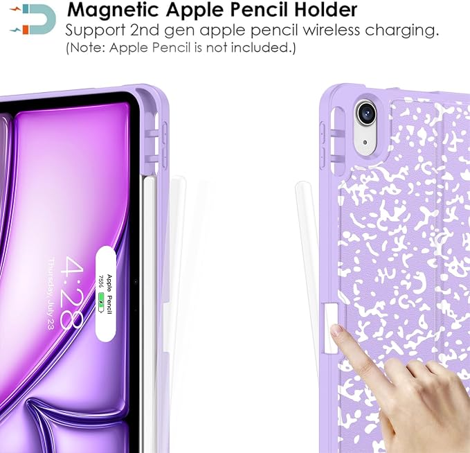 A-Composition Book Lilac