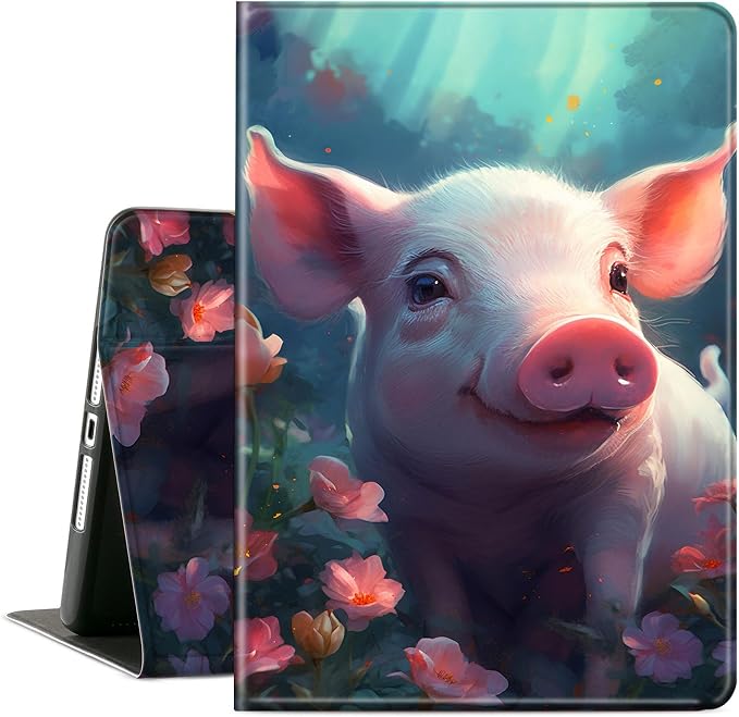 Cute Pig Floral