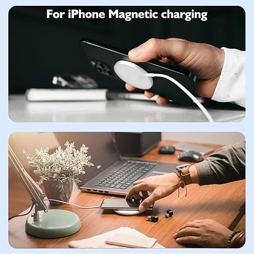 [Apple MFi Certified] iPhone 17 Magnetic Charger6FT USB C i Phone 17 Wireless Charging Pad &amp Fast PD USB C Charging BlockFast iPhone Mag-Safe Charger for iPhone 17/16 Pro/Pro Max/15/14/13/12 Ser