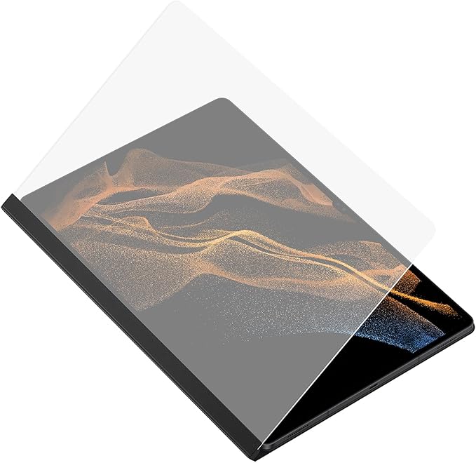 Samsung Galaxy Tab S8 Ultra Case with Touch-Sensitive Screen Protector Magnetic Attachment Storage for S Pen Camera and Port Access Black